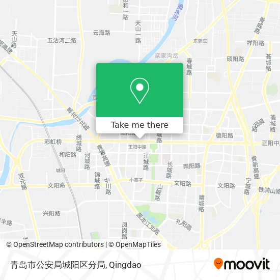 青岛市公安局城阳区分局 map