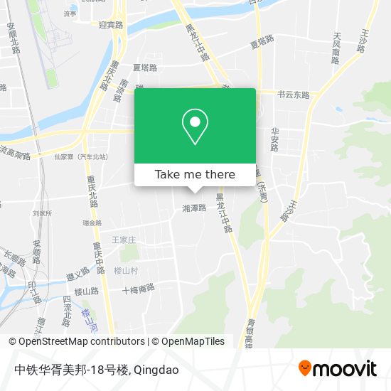 中铁华胥美邦-18号楼 map