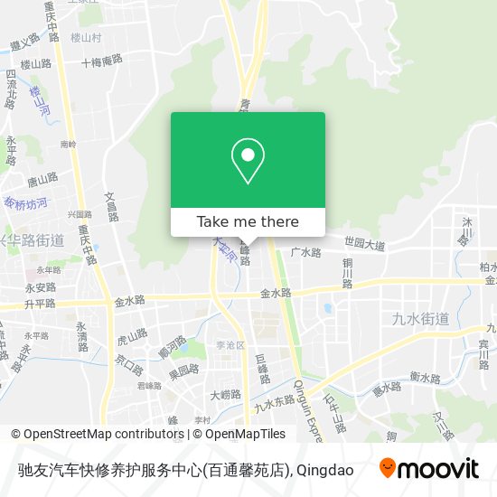 驰友汽车快修养护服务中心(百通馨苑店) map