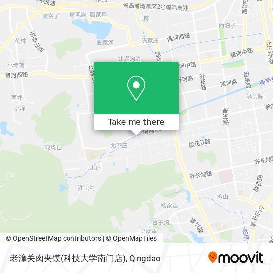 老潼关肉夹馍(科技大学南门店) map