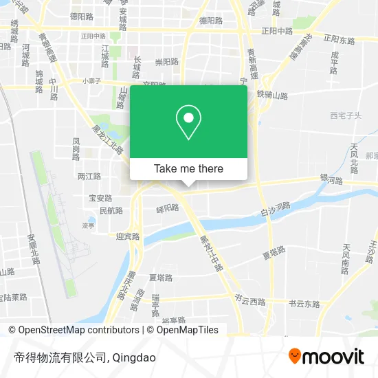 帝得物流有限公司 map