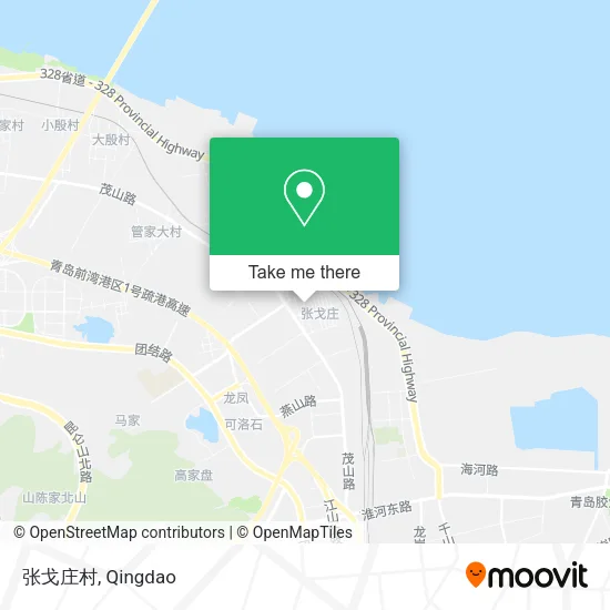 张戈庄村 map