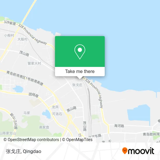 张戈庄 map