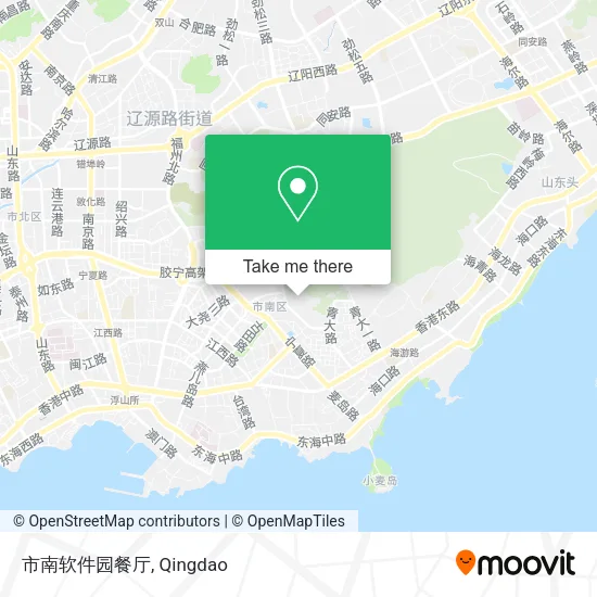 市南软件园餐厅 map