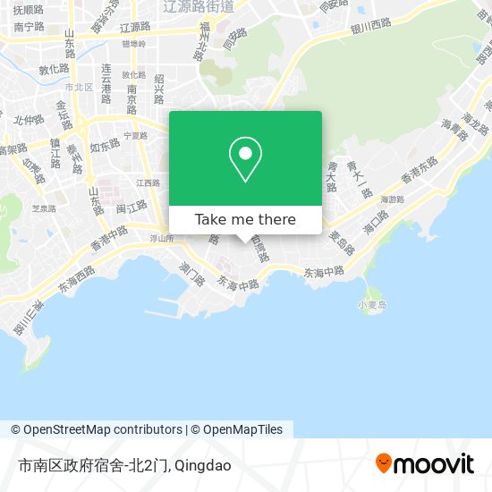 市南区政府宿舍-北2门 map