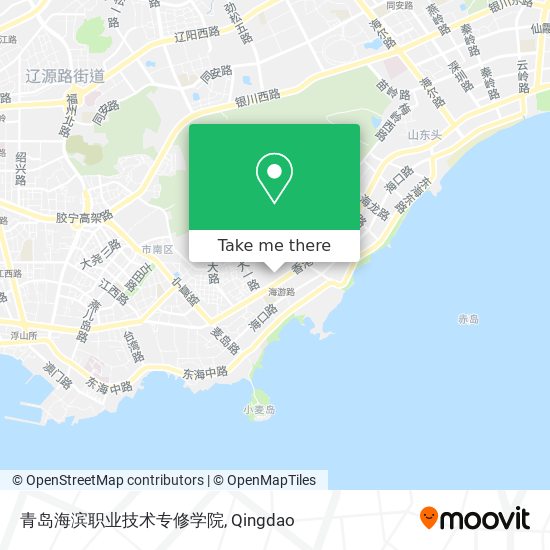 青岛海滨职业技术专修学院 map