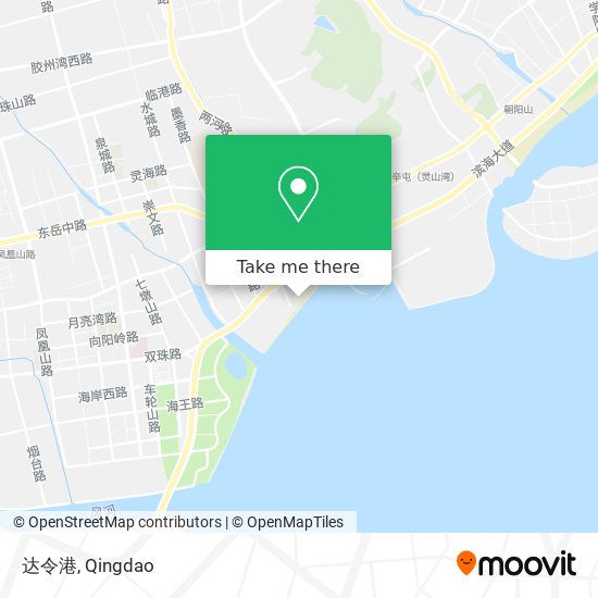 达令港 map