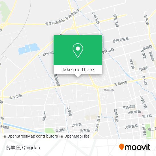 食羊庄 map