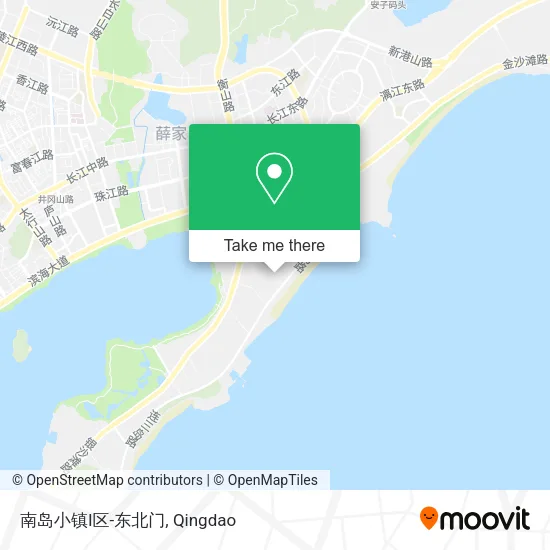 南岛小镇I区-东北门 map