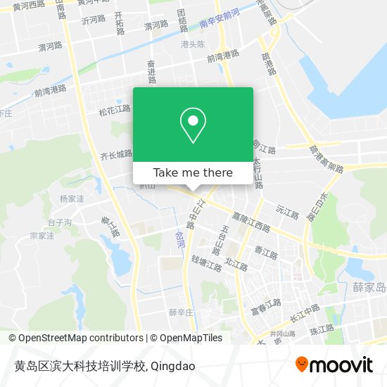 黄岛区滨大科技培训学校 map