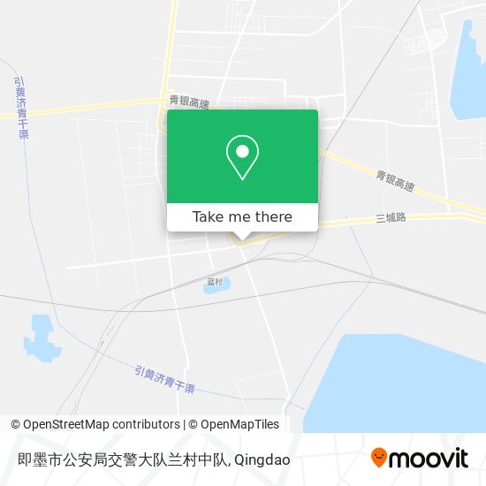 即墨市公安局交警大队兰村中队 map