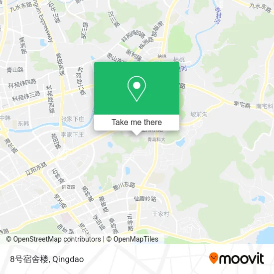 8号宿舍楼 map