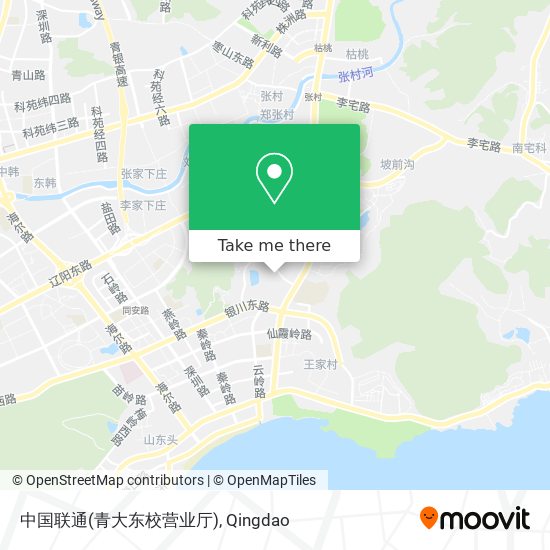 中国联通(青大东校营业厅) map