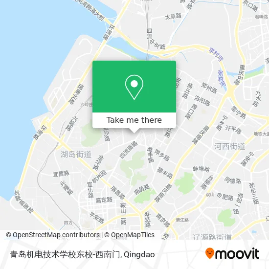 青岛机电技术学校东校-西南门 map