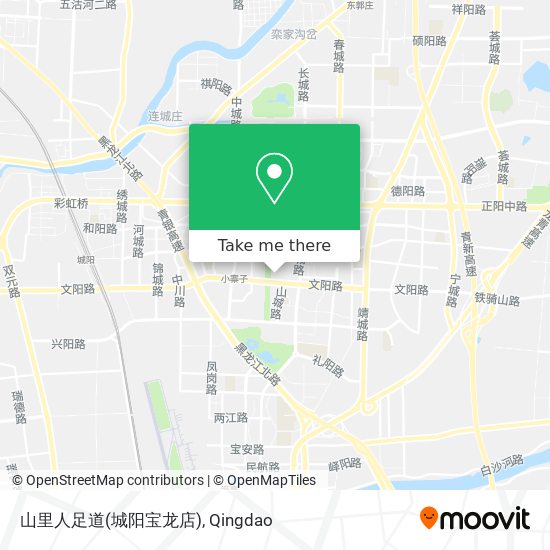 山里人足道(城阳宝龙店) map