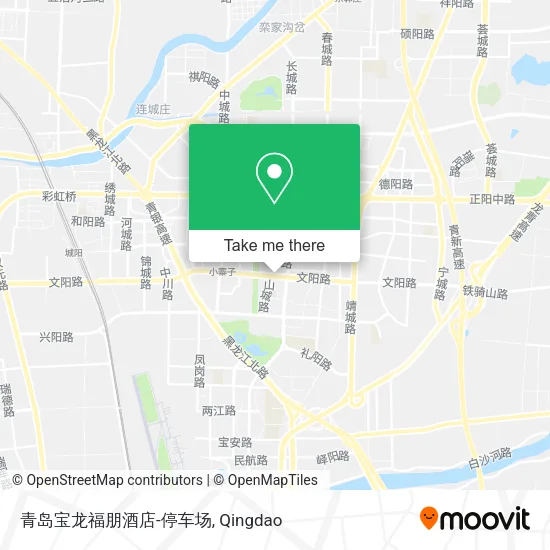 青岛宝龙福朋酒店-停车场 map