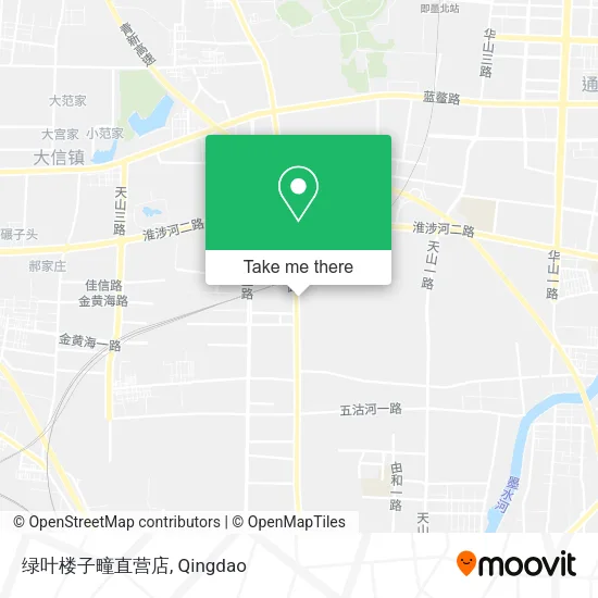 绿叶楼子疃直营店 map