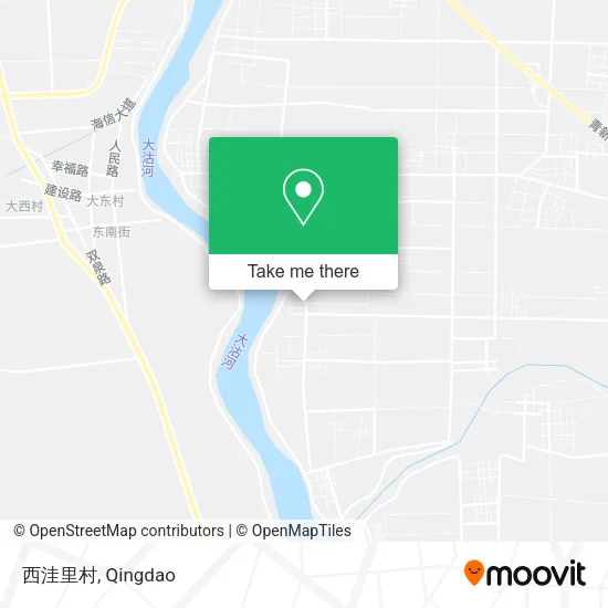 西洼里村 map