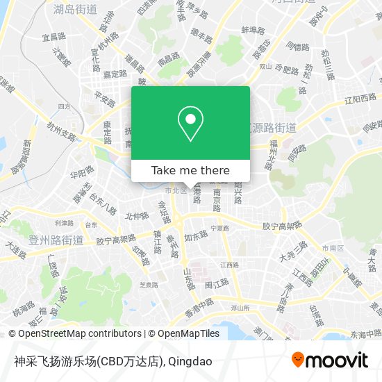 神采飞扬游乐场(CBD万达店) map