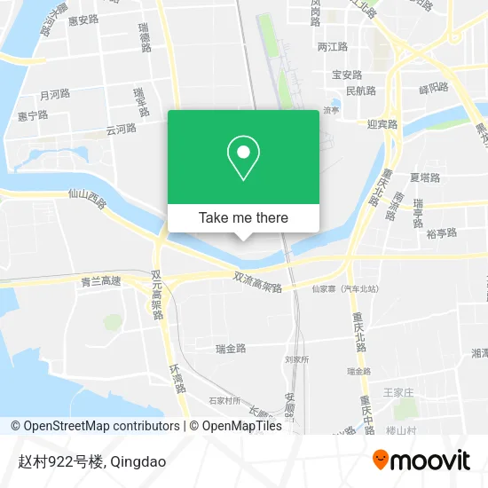 赵村922号楼 map