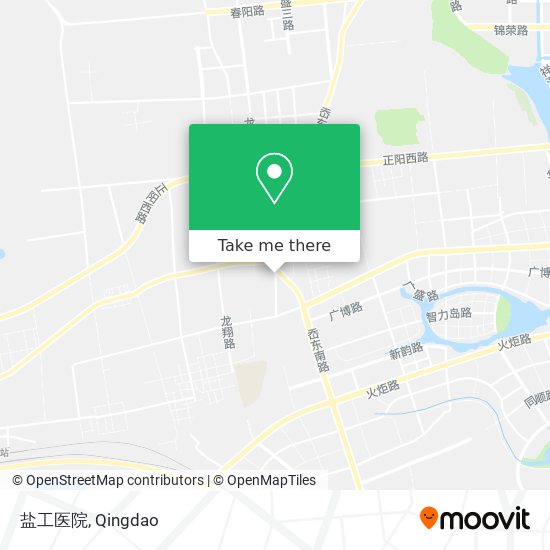 盐工医院 map