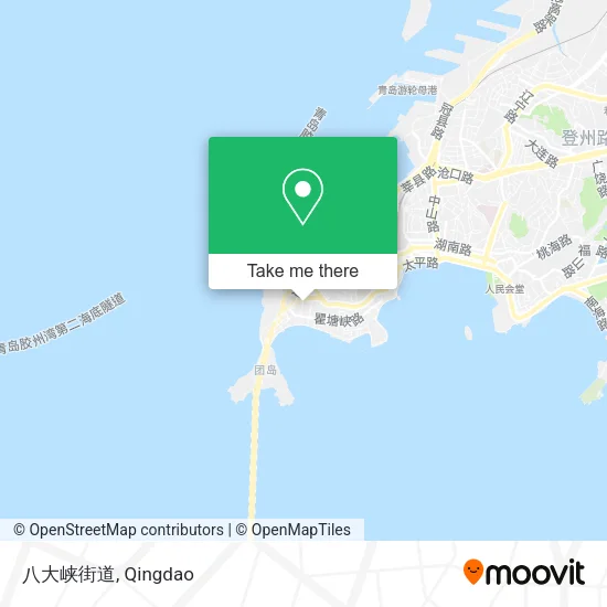 八大峡街道 map