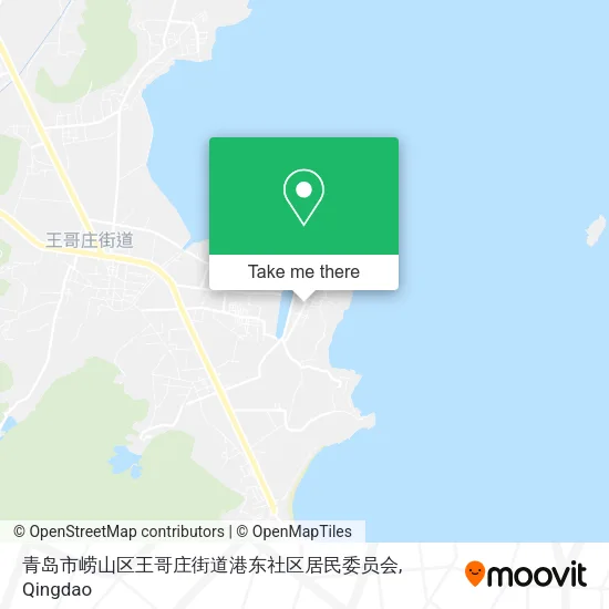 青岛市崂山区王哥庄街道港东社区居民委员会 map