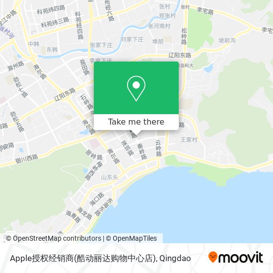 Apple授权经销商(酷动丽达购物中心店) map