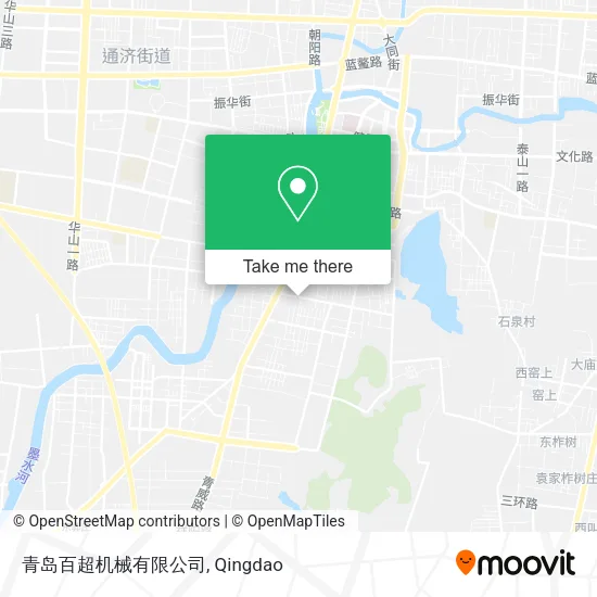 青岛百超机械有限公司 map
