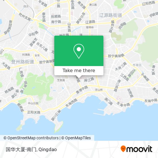 国华大厦-南门 map