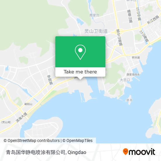 青岛国华静电喷涂有限公司 map