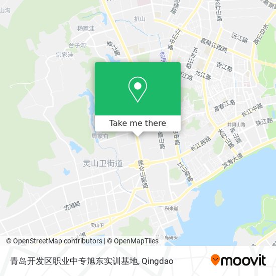 青岛开发区职业中专旭东实训基地 map