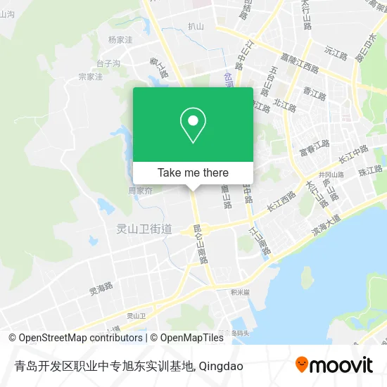 青岛开发区职业中专旭东实训基地 map
