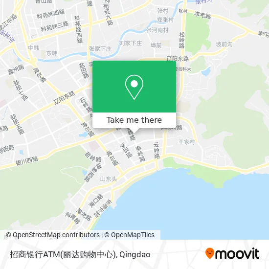 招商银行ATM(丽达购物中心) map