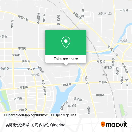 福海源烧烤城(前海西店) map