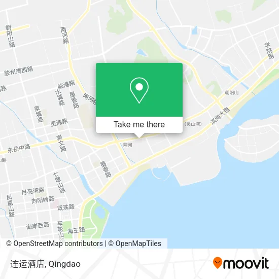 连运酒店 map