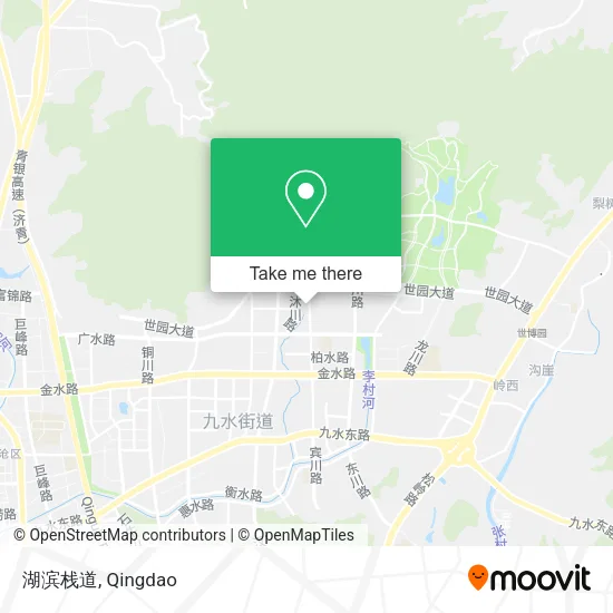 湖滨栈道 map