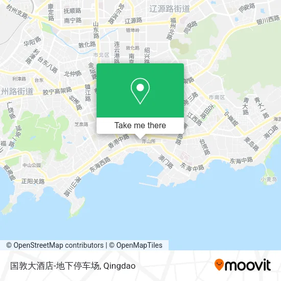国敦大酒店-地下停车场 map