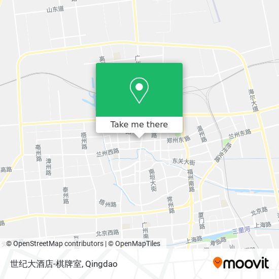 世纪大酒店-棋牌室 map