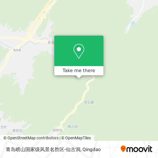 青岛崂山国家级风景名胜区-仙古洞 map