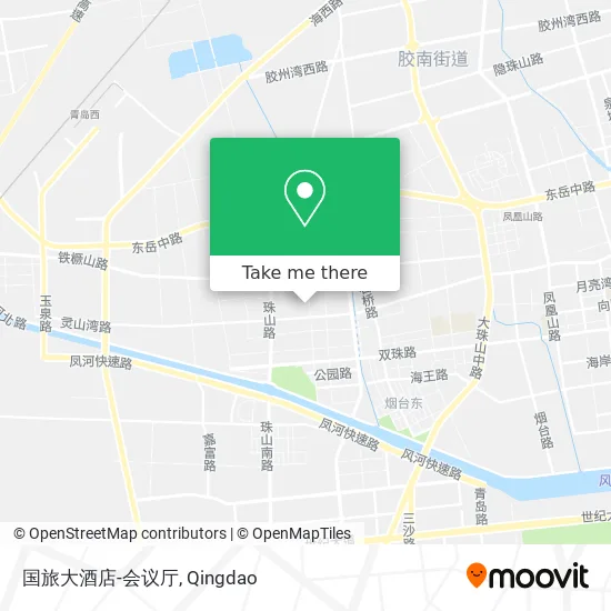 国旅大酒店-会议厅 map