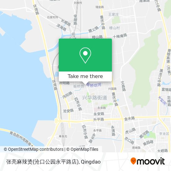 张亮麻辣烫(沧口公园永平路店) map