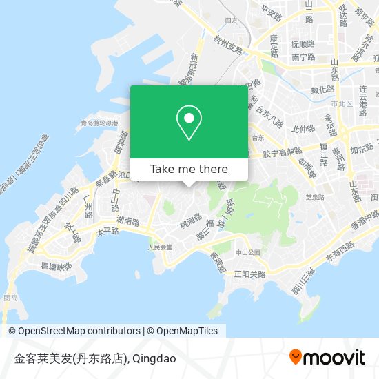 金客莱美发(丹东路店) map