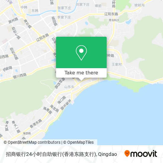 招商银行24小时自助银行(香港东路支行) map