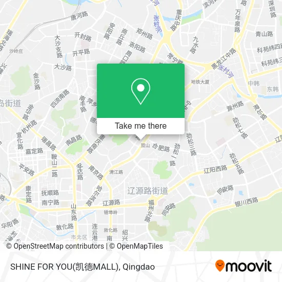 SHINE FOR YOU(凯德MALL) map