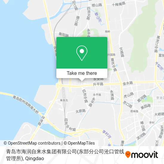 青岛市海润自来水集团有限公司(东部分公司沧口管线管理所) map