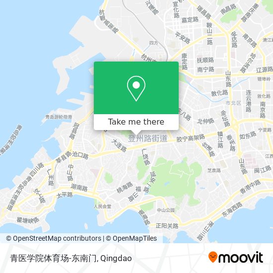 青医学院体育场-东南门 map