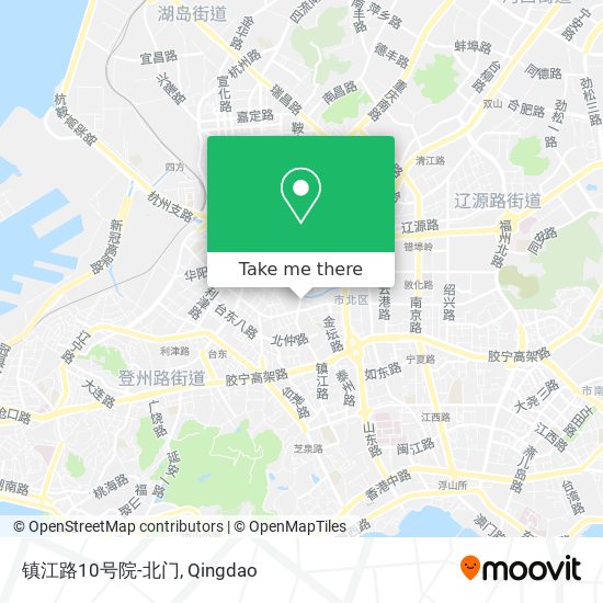 镇江路10号院-北门 map
