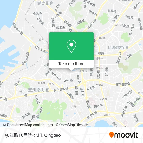 镇江路10号院-北门 map