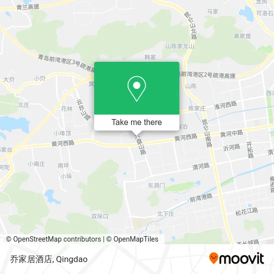 乔家居酒店 map